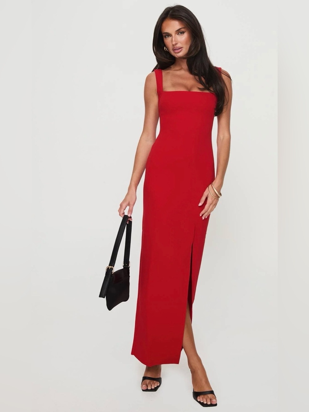 Princess Polly Bombshell Maxi Dress Red